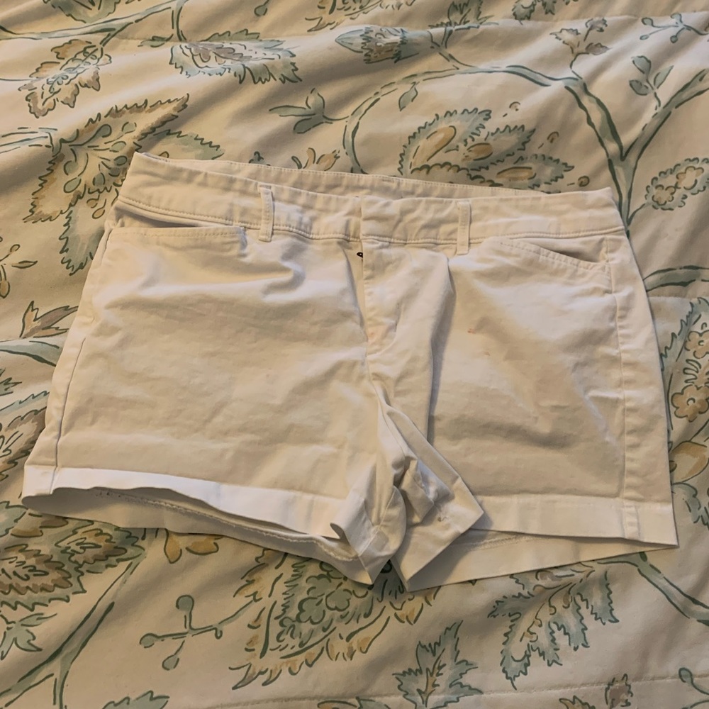 White Pixie Shorts